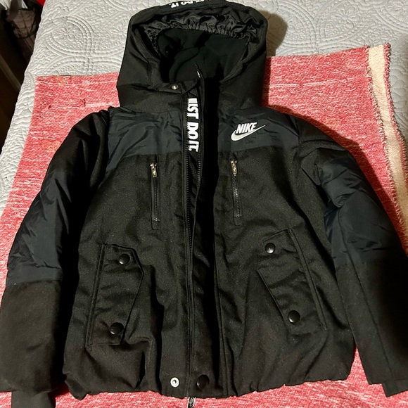 Nike Other - Nike Black Hooded Jacket